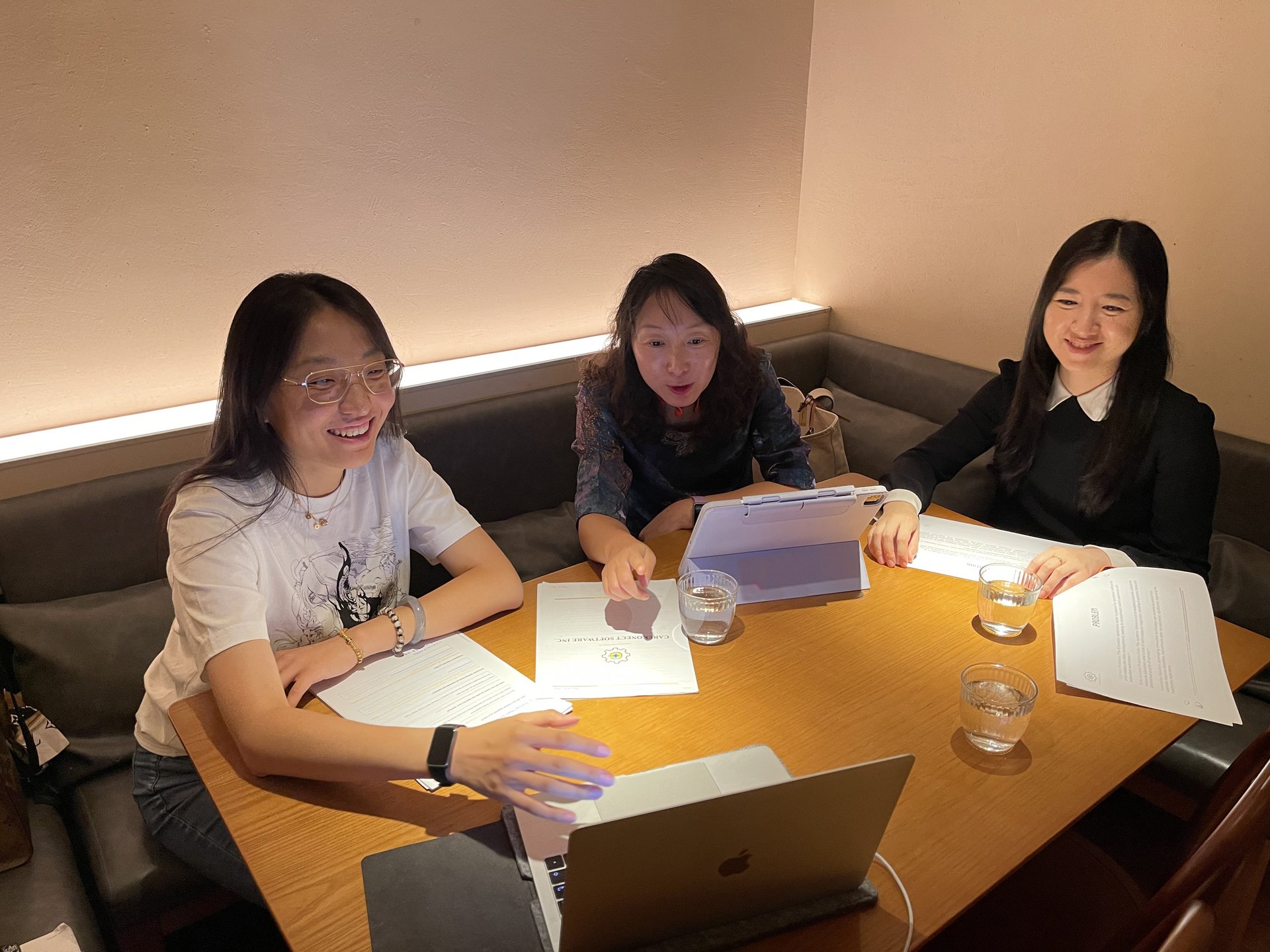 CareKonect founders meeting in Beijing during the annual strategy meeting